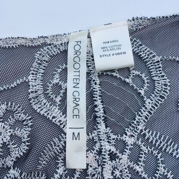 Forgotten Grace open front mesh lace kimono. - Picture 5 of 5